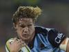 Michael Hooper of the Waratahs (left) is tackled by David Horwitz of the Waratahs during the Round 2 Super Rugby match between the Brumbies and the Waratahs at GIO Stadium in Canberra, Friday, March 4, 2016. (AAP Image/Lukas Coch) NO ARCHIVING, EDITORIAL USE ONLY