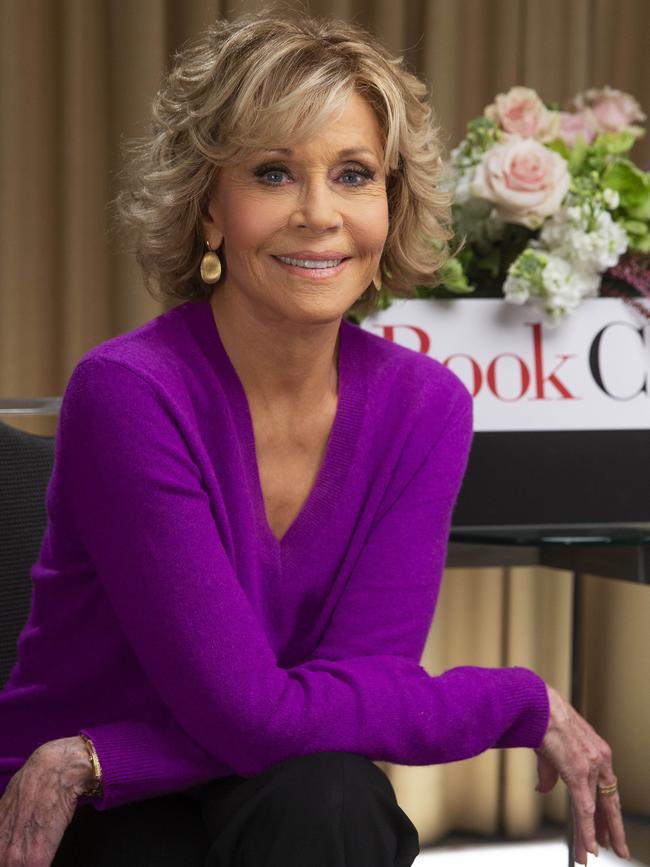 Jane Fonda in Sydney to promote her 2018 film Book Club. Picture: Justin Lloyd