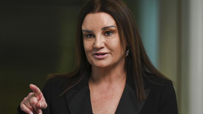 Senator Jacqui Lambie at Parliament House in Canberra. Picture: NCA NewsWire / Martin Ollman