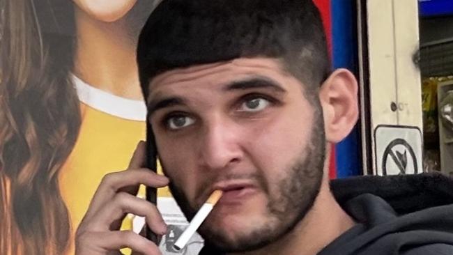 Bilal Kanj outside Burwood Court House on February 18 after he pleaded guilty to driving while suspended.