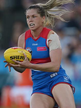 Katie Brennan was restricted to just two matches in the inaugural season due to injury. Picture: Wayne Ludbey