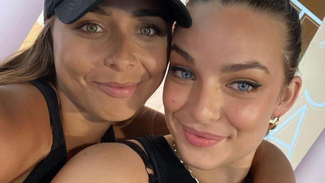 Brooke Blurton and Abbie Chatfield are no longer friends. Picture: Instagram