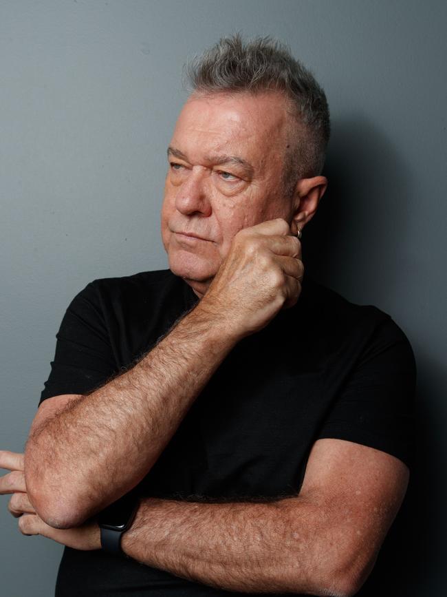 Jimmy Barnes pictured in Sydney ahead of his next concerts. Picture: David Swift.