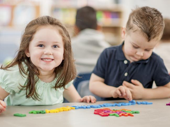 Generic photo of children at a daycare centre / childcare centre. Picture: iStock