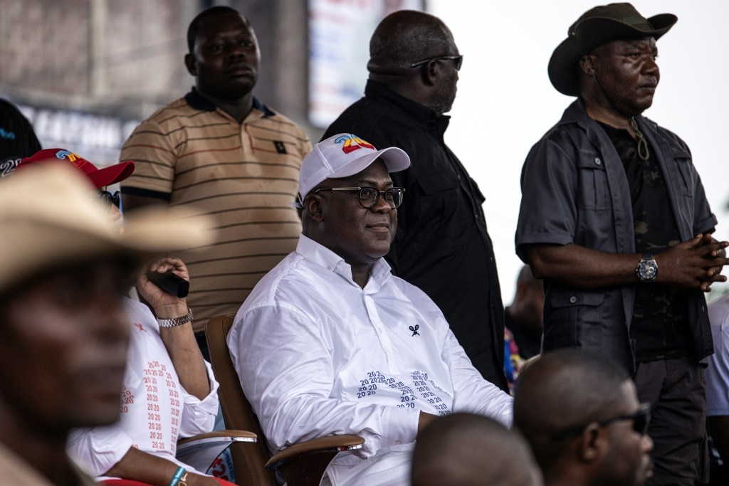 DR Congo President Sworn In For New Term Before Huge Crowd | News.com ...