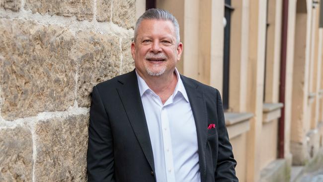 Hunter Street Hospitality CEO Frank Tucker out the front of The Cut. Picture Thomas Lisson