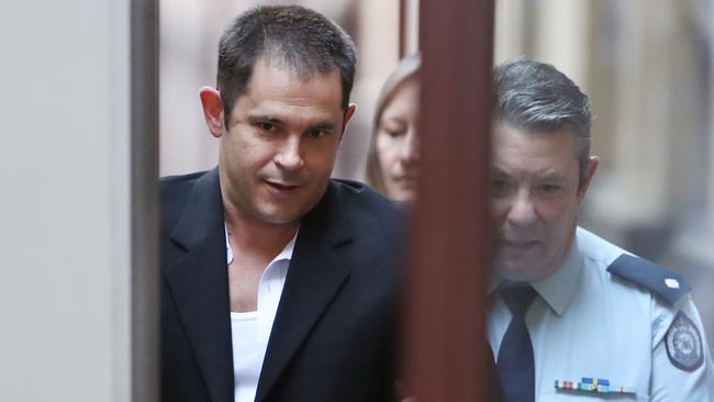 Daniel Eckersley arrives at the Supreme Court of Victoria. Picture: David Crosling/AAP.