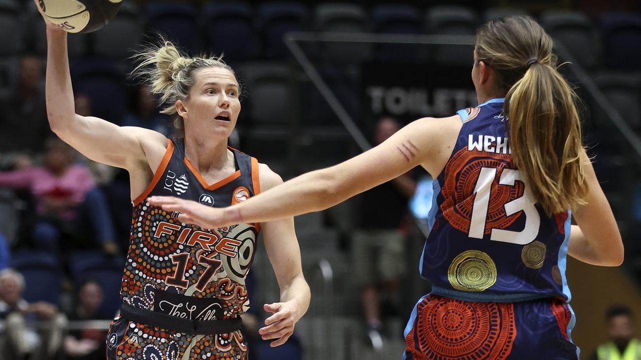 Sami Whitcomb made an immediate impact in her first game for the Fire. (Photo by Martin Keep/Getty Images)