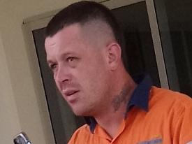 Dean Merlin Stapleton leaving Gympie magistrate's court after traffic charges