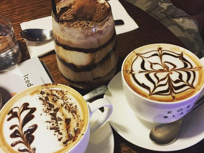 Koko Black is the go to for a good evening coffee on Rundle Mall. Picture: @adelaidefoodiegoodie on Instagram