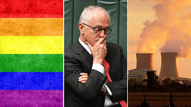 MMalcolm’s Turnbull future now rests on two issues — same-sex marriage and the nation’s energy crisis. Picture: AAP/iStock