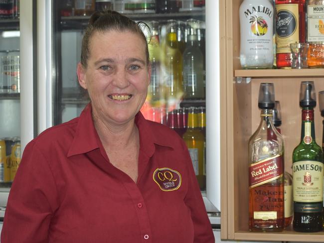 Michelle Clews has been a bartender at the Black's Beach Tavern since 2008 and has just taken out the Daily Mercury's Best Bartender compeition. Picture: Lillian Watkins