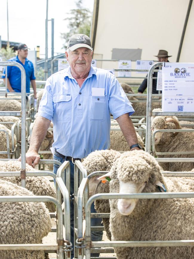 Andrew Calvert from Wool Solutions, Longford, Tasmania. Picture: Zoe Phillips