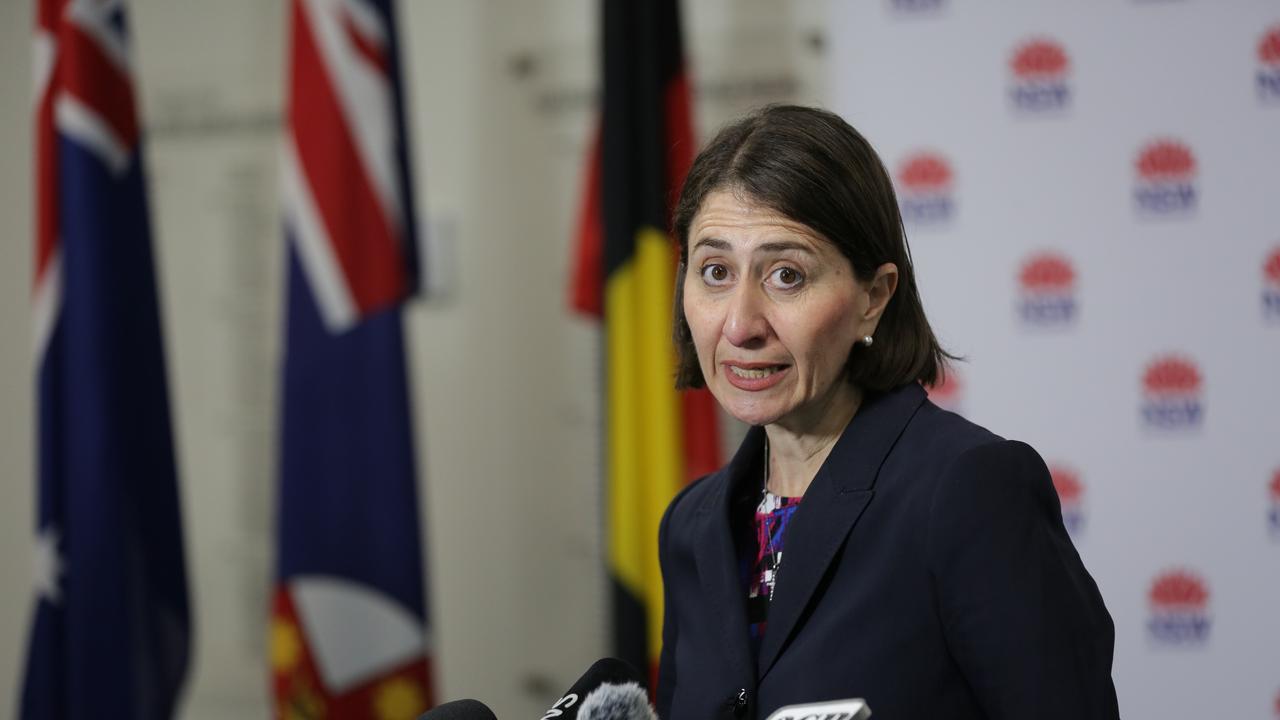 New South Wales Premier Gladys Berejiklian has said a government contact tracing app might become mandatory. Picture: NCA NewsWire / Christian Gilles