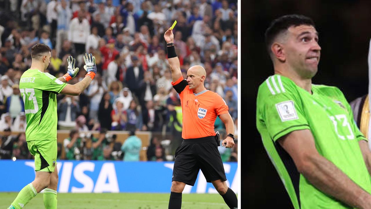 Emiliano Martinez of Argentina, the winner of the Golden Glove at World Cup  2022