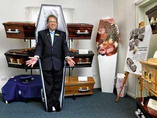 Reed and Bottcher Funerals Ipswich location manager Paul Whear . Picture: Rob Williams