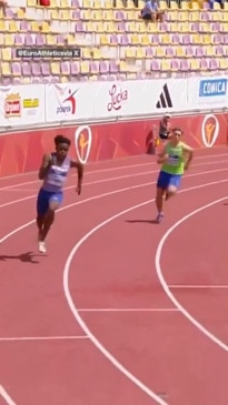 Jake Odey-Jordan goes viral for idiotic error at European Athletics U18 ...