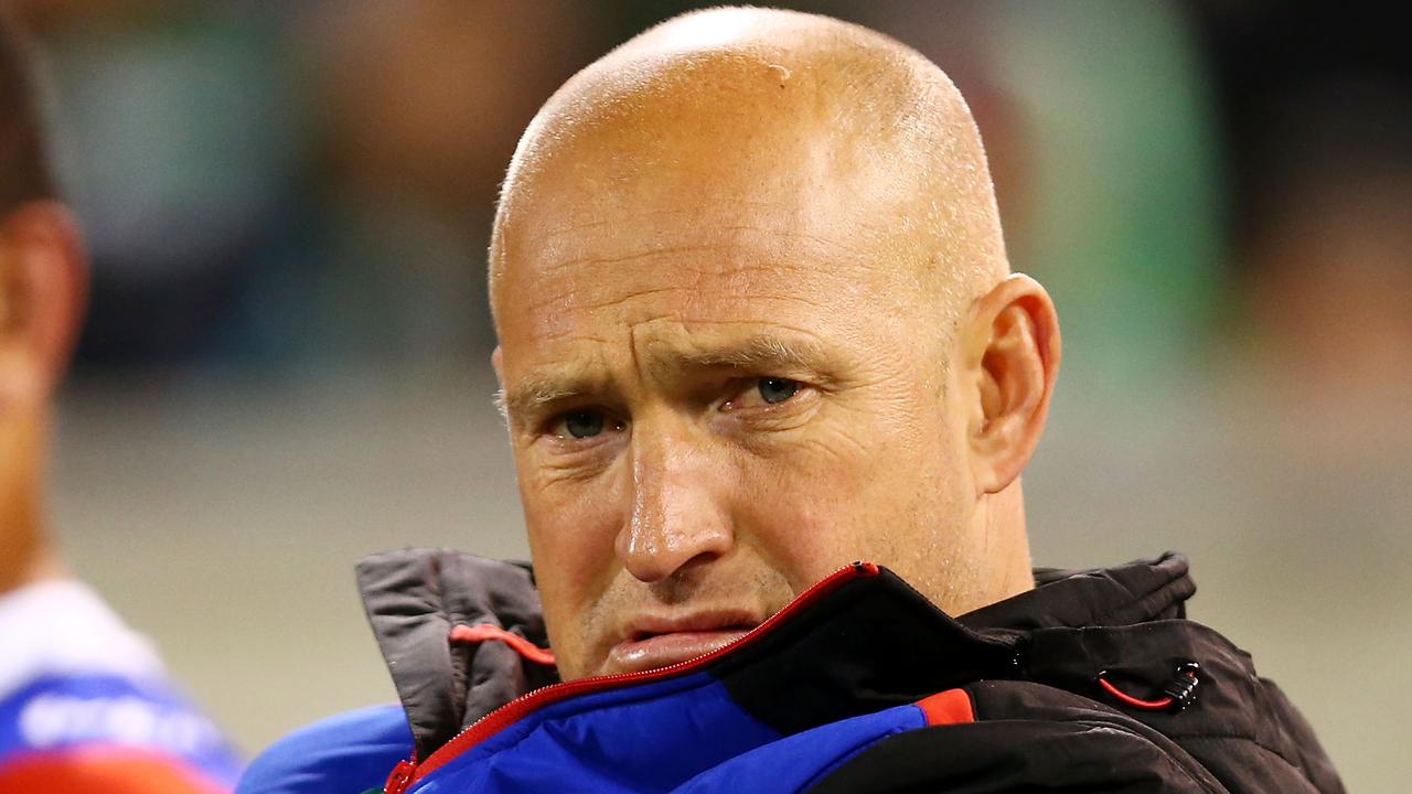 Knights coach Nathan Brown is leaving the club at the end of 2019.