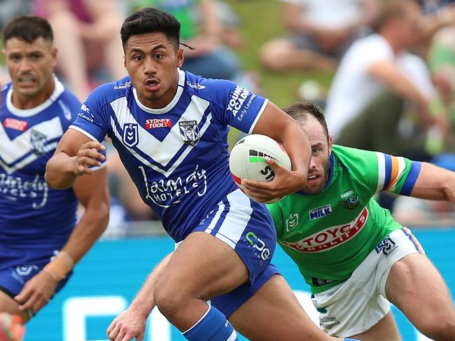 Canterbury speedster Joash Papalii. Picture: NRL Imagery