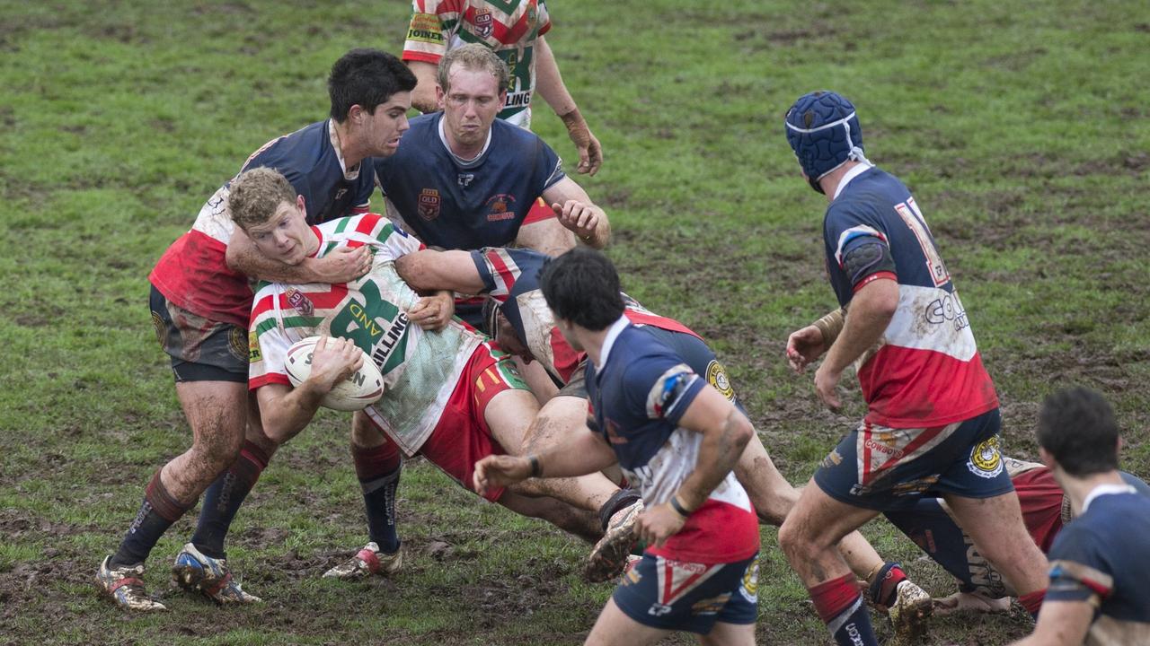 Alec Stevens, Pittsworth. TRL Grand Final Pittsworth Danes vs Warwick Cowboys. Saturday Sep 17, 2016.