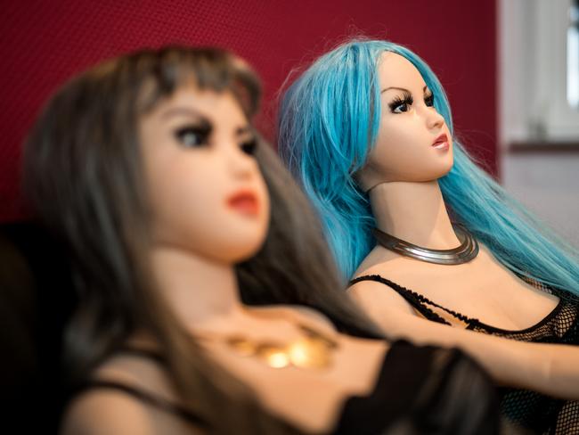 The rise of sex robots has left some onlookers concerned about the future of human relationships. Picture: Lukas Schulze/Bongarts/Getty Images