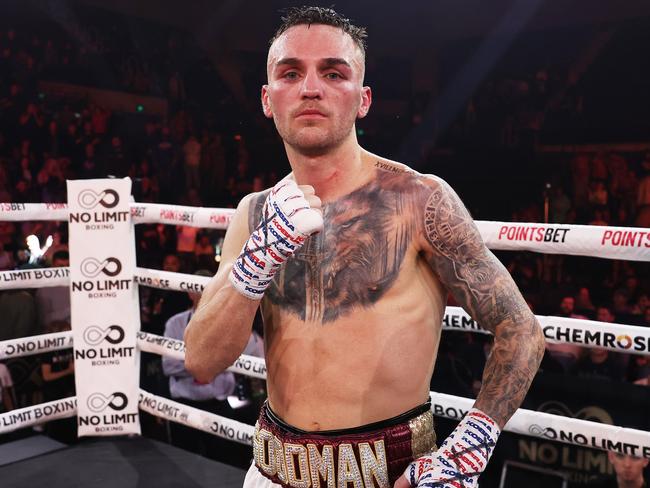 Goodman is set to appear on the undercard of a Tszyu-Fundora rematch. Picture: Matt King/Getty Images