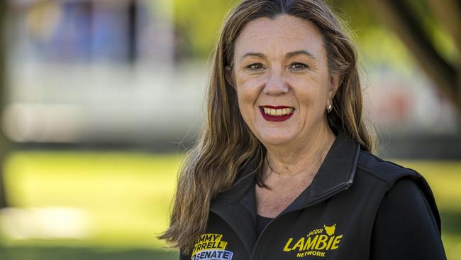 Tammy Tyrrell of the Jacqui Lambie Network. Picture: Rob Burnett