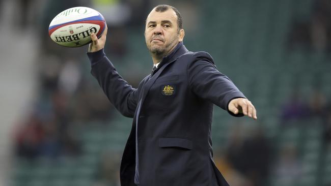 Australia head coach Michael Cheika.