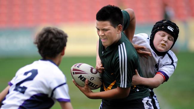 David Fifita in action for Kruger Primary in 2012.