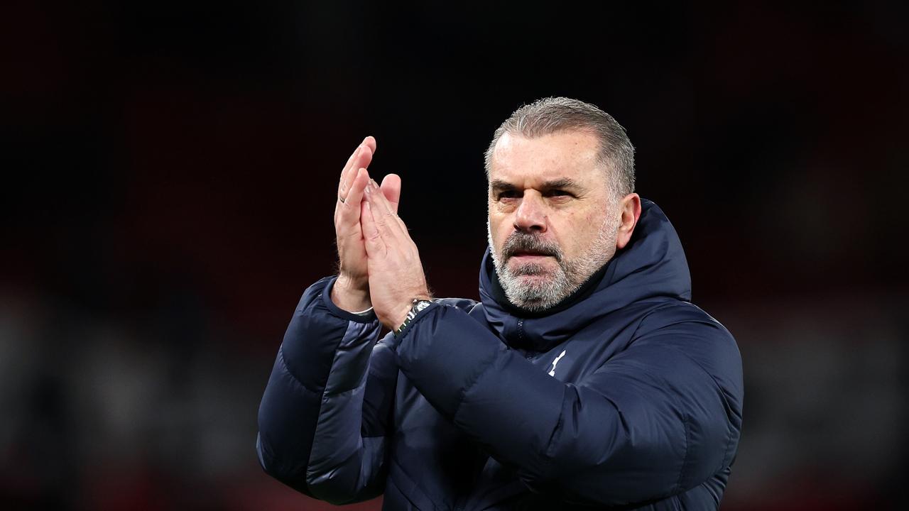 Ange Postecoglou has worked wonders at Premier League club Tottenham. Picture: Getty