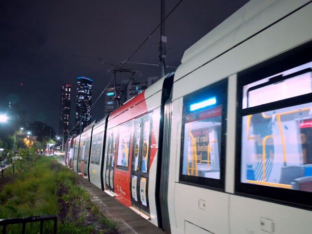 Tram testing kicks off in Parramatta CBD ., The Parramatta Light Rail project has reached a major milestone in the heart of Western Sydney overnight, when the first tram rolled through Parramatta CBD as testing ramps up ahead of services beginning later this year., , The 45-metre-long light rail vehicle travelled slowly under police escort on its inaugural 6.6-kilometre journey from the stabling facility in Camellia, through Parramatta Square, along Church St, through the hospital precinct, to its final stop at Westmead., , Parramatta locals and visitors can look forward to seeing more tram trials through the city, during the day and night, with more than 2,000 hours of testing to be completed before its given the green light to take passengers.,