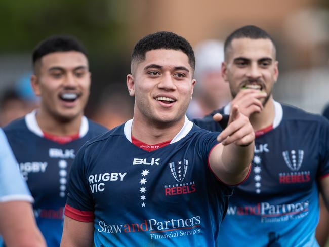 David Vaihu playing with the Melbourne Rebels U19s. Picture: Julian Andrews