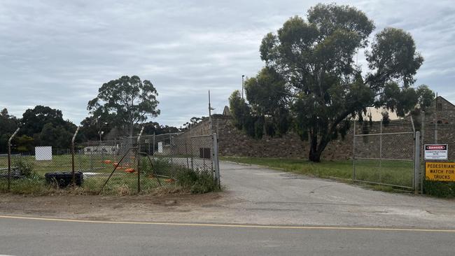 BEFORE: Area around Adelaide Gaol where parklands will be upgraded as part of the new Women's and Children's Hospital project. Picture: Supplied by State Government