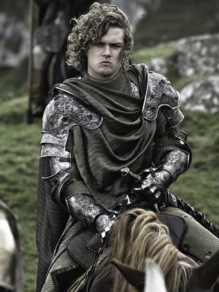 Finn Jones plays Ser Loras Tyrell.