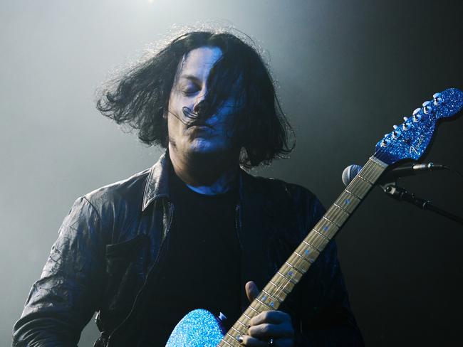 ***EXCLUSIVE FOR THE AUSTRALIAN ONLY***05/12/2024: US singer, songwriter and guitarist Jack White performing at The Fortitude Music Hall in Brisbane, at the start of an eight-date Australian tour in support of his sixth solo album 'No Name'. Picture: David James Swanson