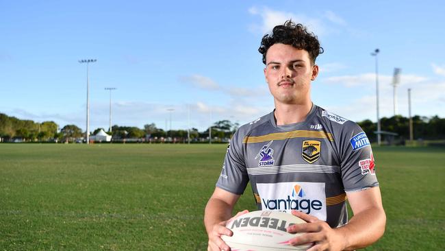 Sunshine Coast Falcons and Mal Meninga Cup player Mitchell Jennings has been revealed as one to watch this season. Picture: Patrick Woods.