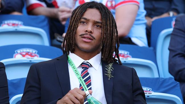SYDNEY, AUSTRALIA - APRIL 25: Dominic Young of the Roosters is seen before the round eight NRL match between the Sydney Roosters and St George Illawarra Dragons at Allianz Stadium on April 25, 2025, in Sydney, Australia. (Photo by Cameron Spencer/Getty Images)