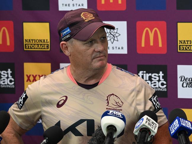 Broncos coach Kevin Walters refused any questions surrounding the 2023 grand final. Picture: NRL Imagery