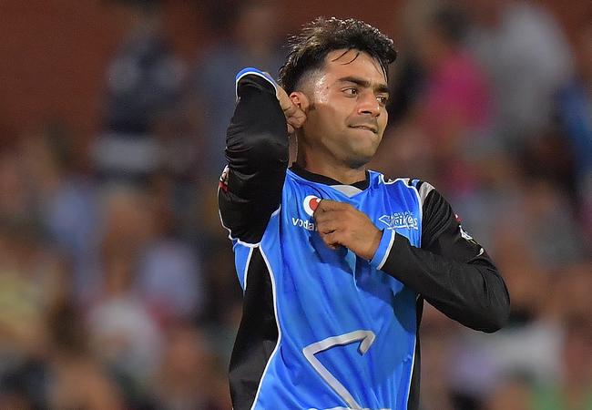 Rashid Khan had a bumper year for the Adelaide Strikers.