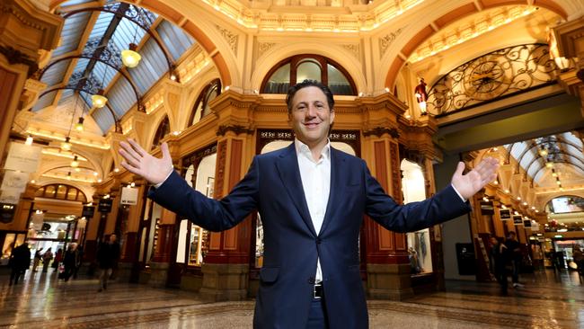 Block Arcade boss Grant Cohen had concerns over the tea room’s crockery cash splash. Picture: Mark Wilson