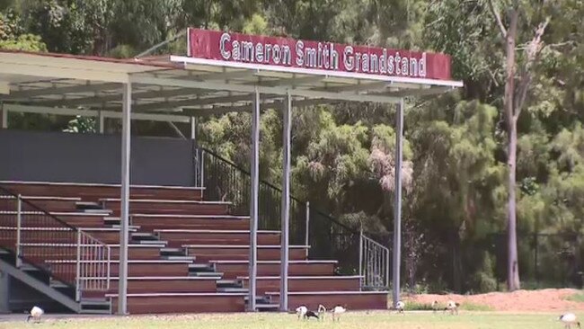 The Cameron Smith Grandstand. Image: Twitter/@dloudon9