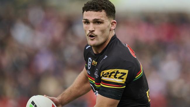 Melbourne Storm has to stop Nathan Cleary. Picture: Brett Hemmings/Getty Images