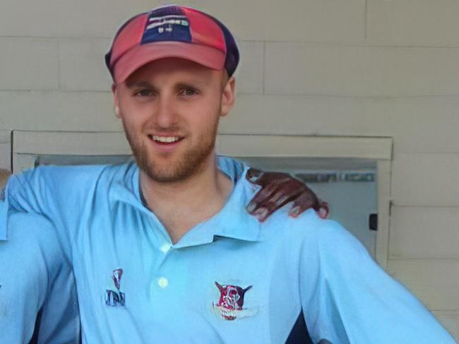 Oscar Jenkins when playing cricket for Toorak Prahan. Picture: Instagram