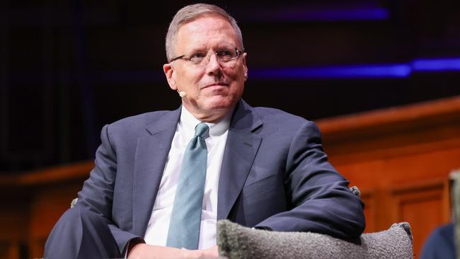 Alcoa chief executive Bill Oplinger: ‘We understand completely if governments … feel that they have to put tariffs in place.’ Picture: Brendan Beckett