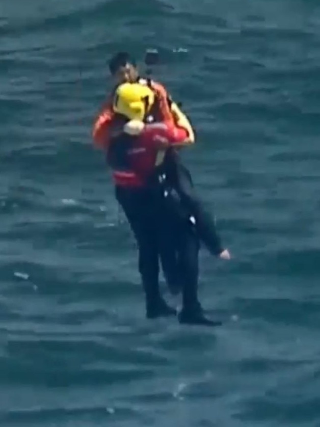 He helped a man to safety near Cape Solander on the Kurnell headland.