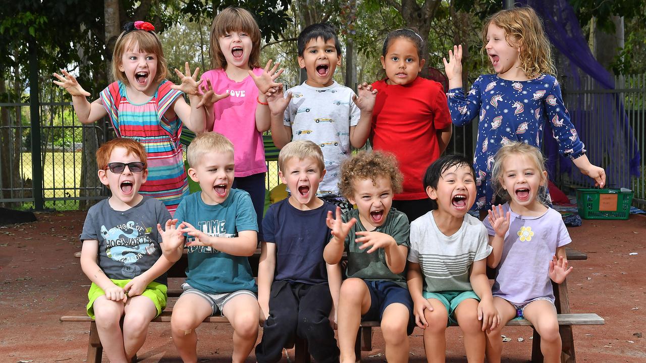 Front- Lincon Hartley, Chase Bengowski, Hayden Slater, John Williams, Liam Dong, Sunny McSweedey. Back- Alyrah Gannon, Frayer Bryany, Henrey Riley-Singh, Olivia Santana, Remy Pegoraro. The Bremer Community Child Care Centre. Picture: John Gass