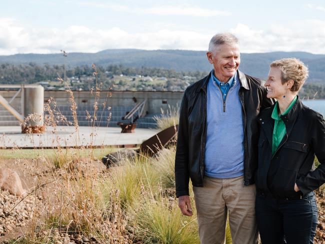 Spring Bay Mill Graeme Wood and partner Anna Cerneaz. Picture: Nina Hamilton Photography  Pics must only be used in positive stories