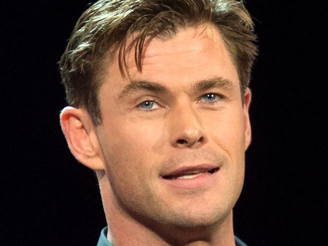 Australian actor Chris Hemsworth attends the screening of the film 