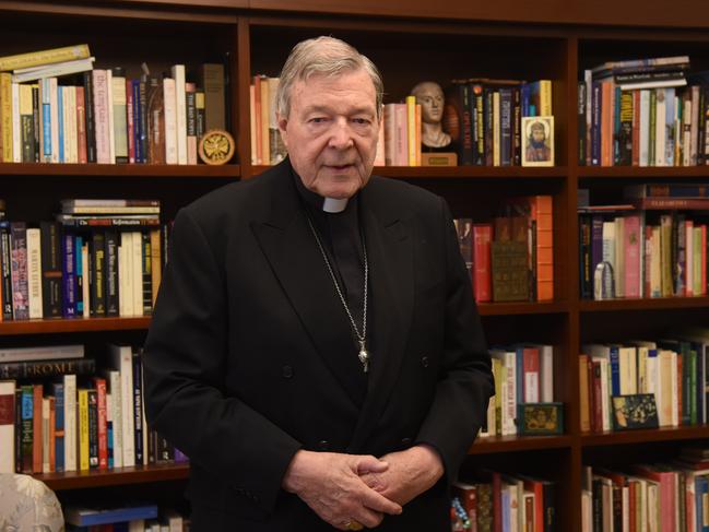 Cardinal George Pell’s faith and resolve only strengthened during his ordeal. Picture: Victor Sokolowicz