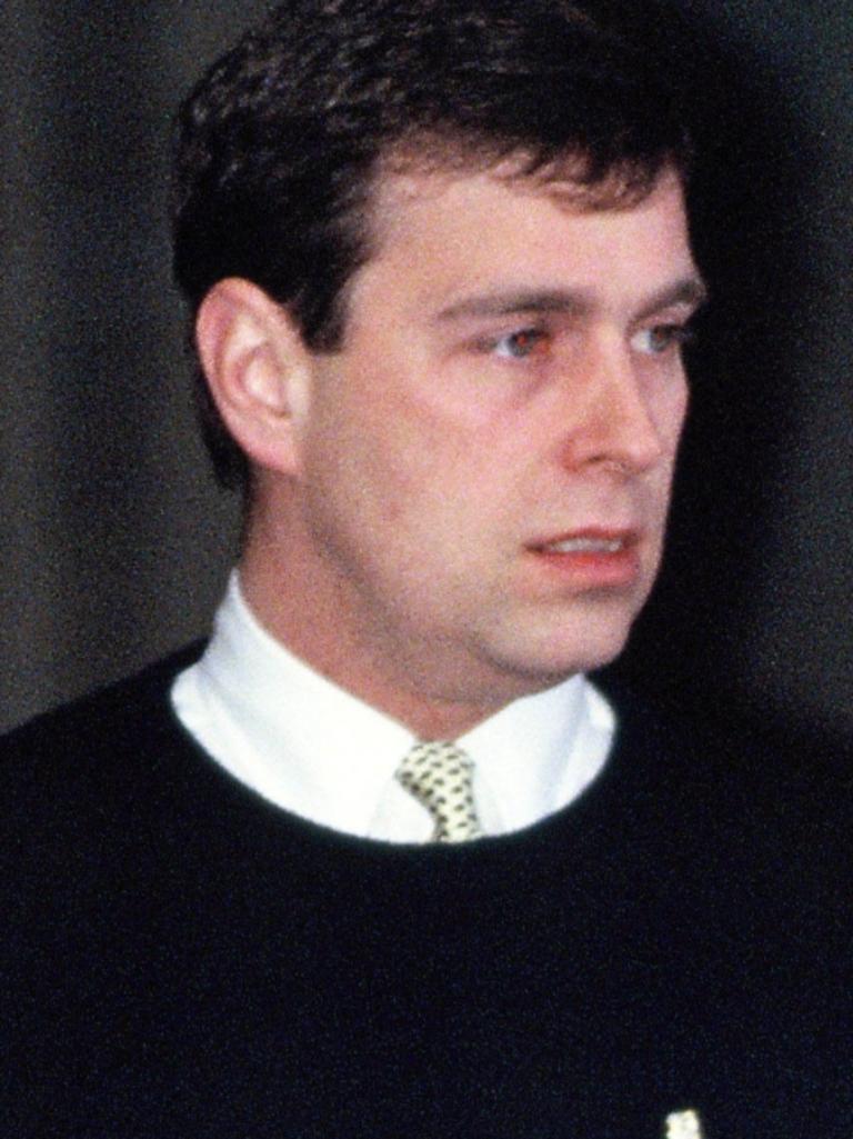 A photo of Prince Andrew from 1990. Picture: Georges De Keerle/Getty Images)